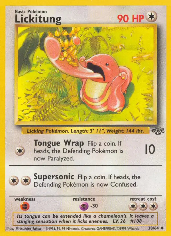 Lickitung 38/64 (Jungle)  - Unlimited