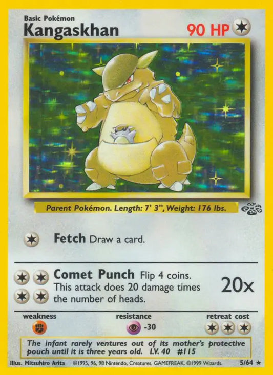 Kangaskhan 05/64 (Jungle)  - Unlimited Holofoil