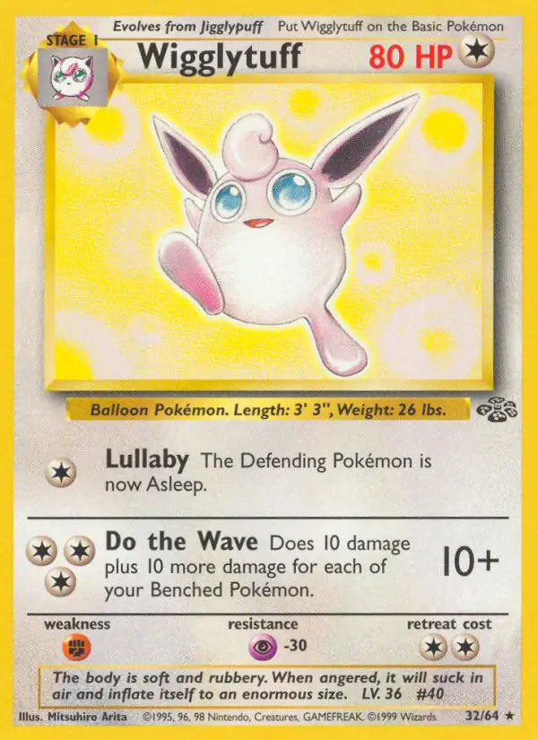Wigglytuff 32/64 (Jungle)  - Unlimited