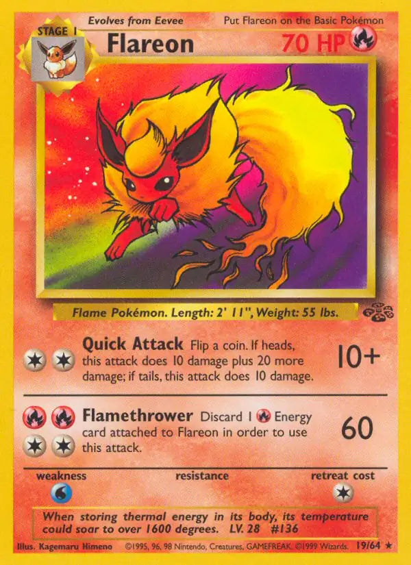 Flareon 19/64 (Jungle)  - Unlimited