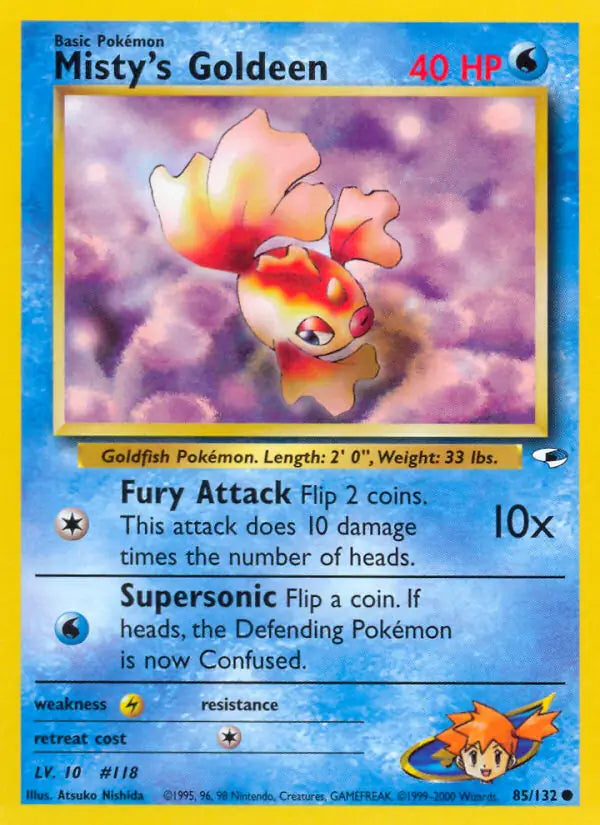 Misty's Goldeen 085/132 (Gym Heroes)  - Unlimited