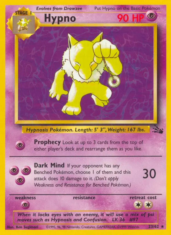 Hypno 23/62 (Fossil)  - Unlimited
