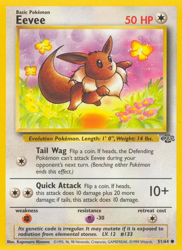 Eevee 51/64 (Jungle)  - Unlimited