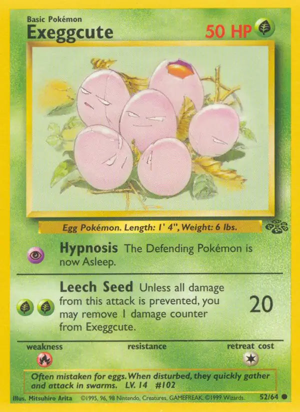 Exeggcute 52/64 (Jungle)  - Unlimited
