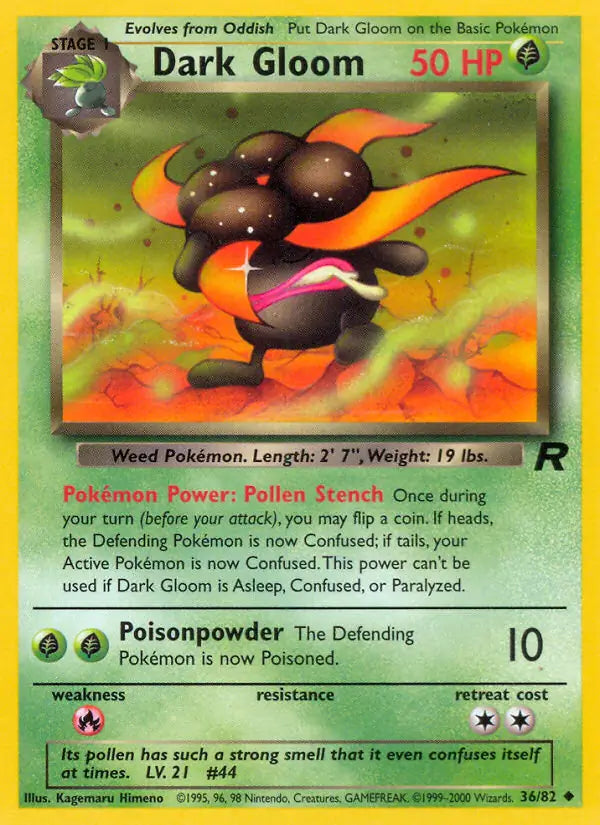 Dark Gloom 36/82 (Team Rocket)  - Unlimited