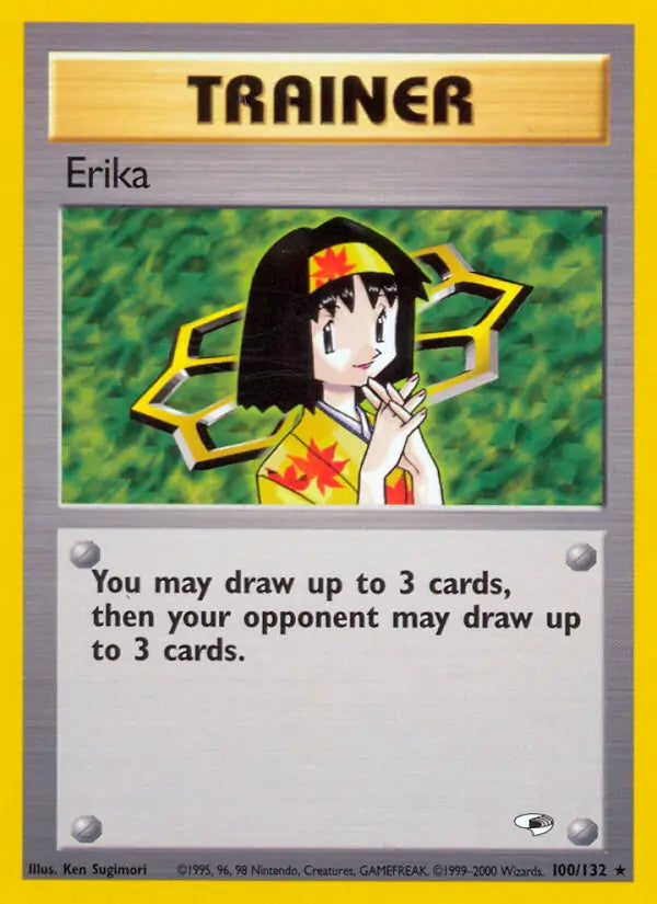 Erika 100/132 (Gym Heroes)  - Unlimited