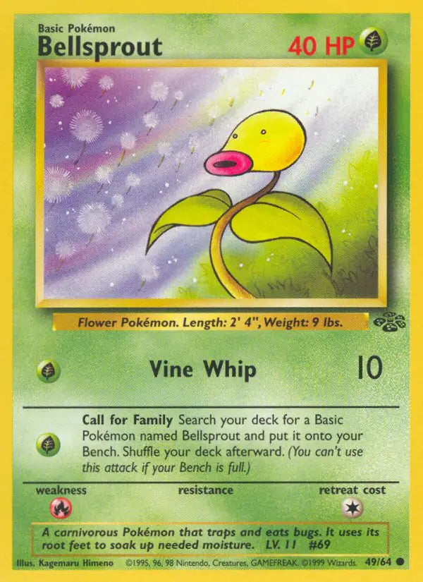 Bellsprout 49/64 (Jungle)  - Unlimited