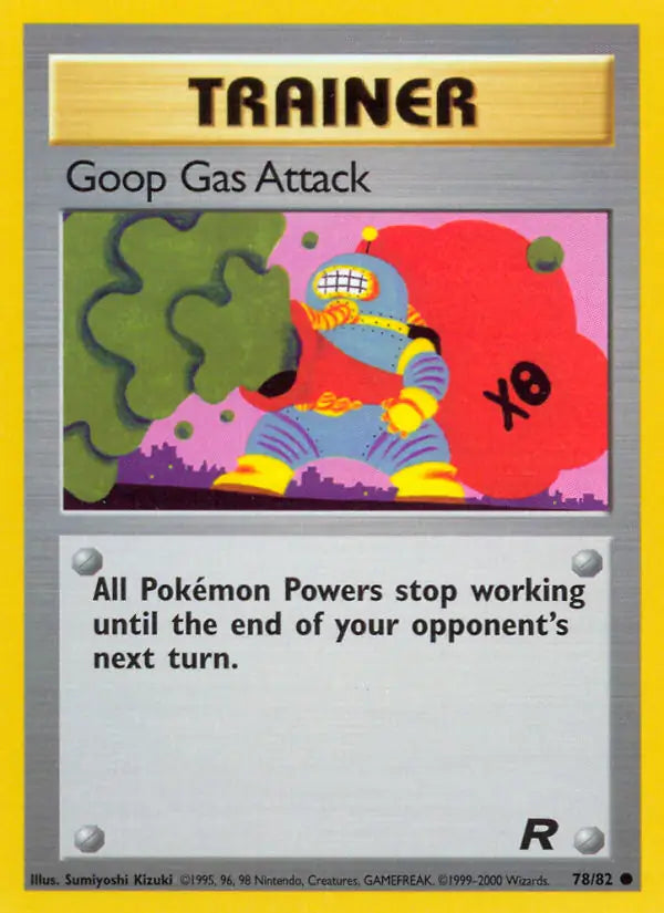 Goop Gas Attack 78/82 (Team Rocket)  - Unlimited
