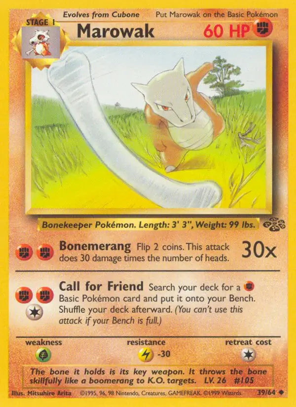 Marowak 39/64 (Jungle)  - Unlimited