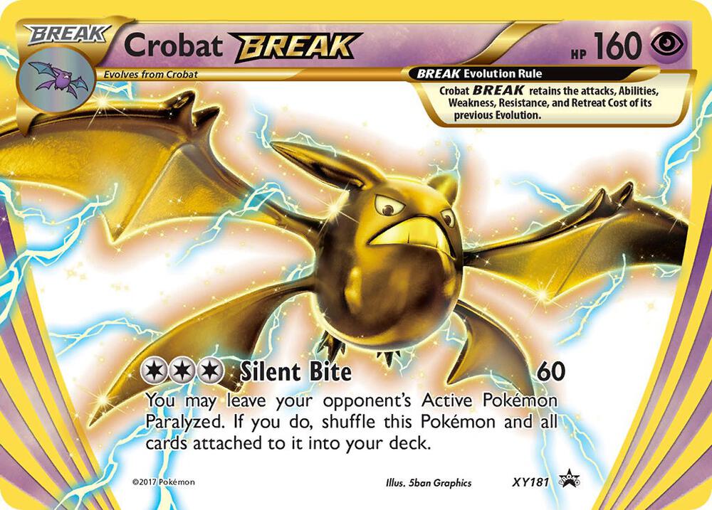 Crobat BREAK XY181 (XY Promos)  - Holofoil