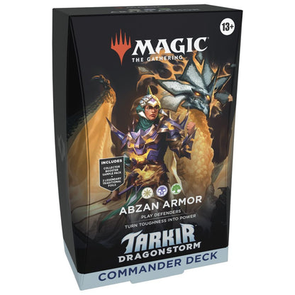 Magic Tarkir: Dragonstorm Commander Deck Display