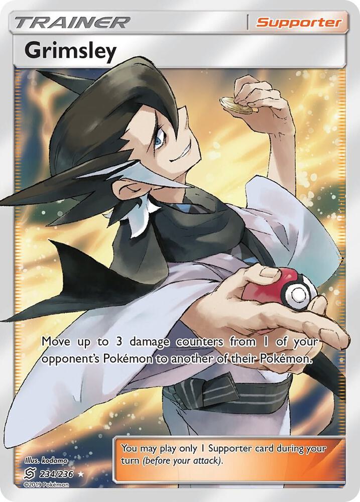 Grimsley 234/236 (SM - Unified Minds)  - Holofoil