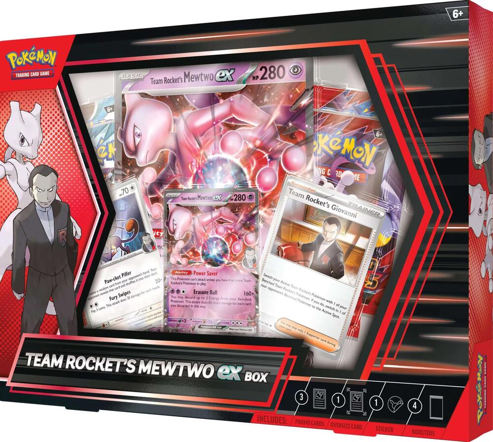 Team Rockets Mewtwo ex Box  (Miscellaneous Cards & Products) 