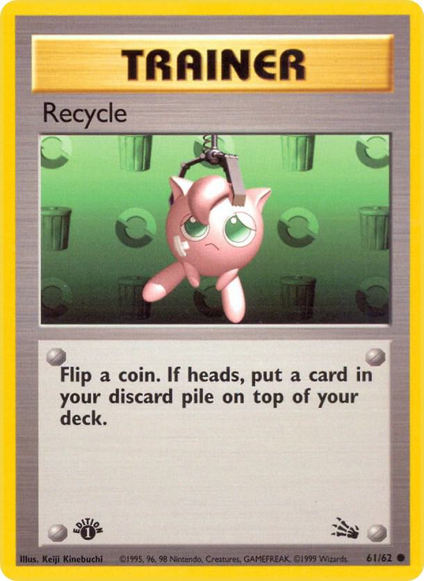 Recycle 61/62 (Fossil)  - 1st Edition