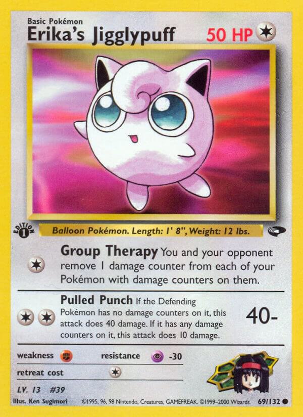 Erika's Jigglypuff 069/132 (Gym Challenge)  - 1st Edition
