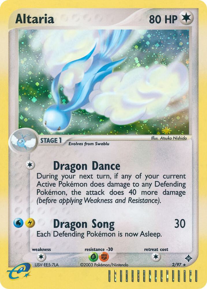 Altaria 2/97 (Dragon)  - Reverse Holofoil
