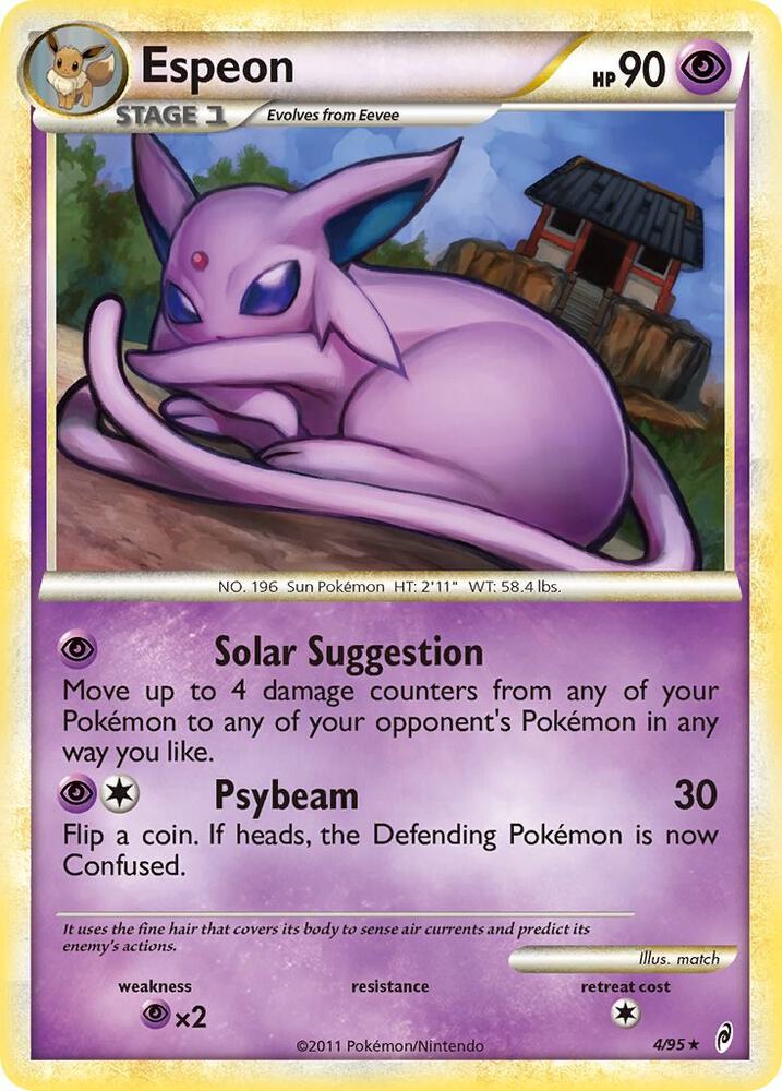 Espeon 4/95 (Call of Legends)  - Holofoil