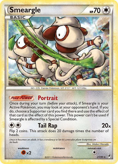 Smeargle 21/95 (Call of Legends)  - Holofoil