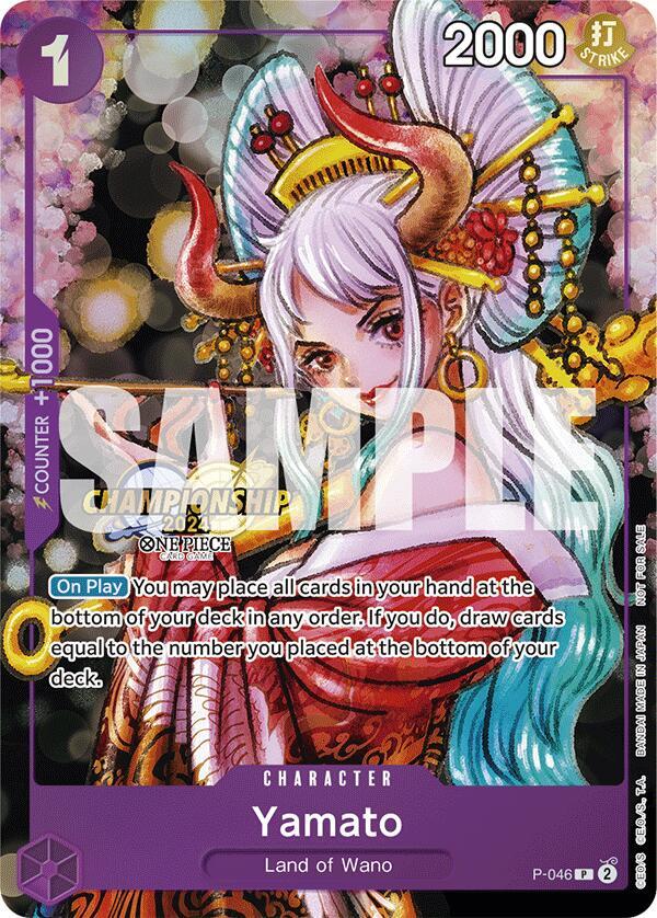 Yamato (2024 Event Pack) P-046 (One Piece Promotion Cards)  - Foil