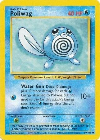 Poliwag 059/102 (Base Set)  - Unlimited Normal