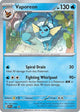 Vaporeon 168 (SV: Scarlet & Violet Promo Cards)  - Cosmo Holofoil
