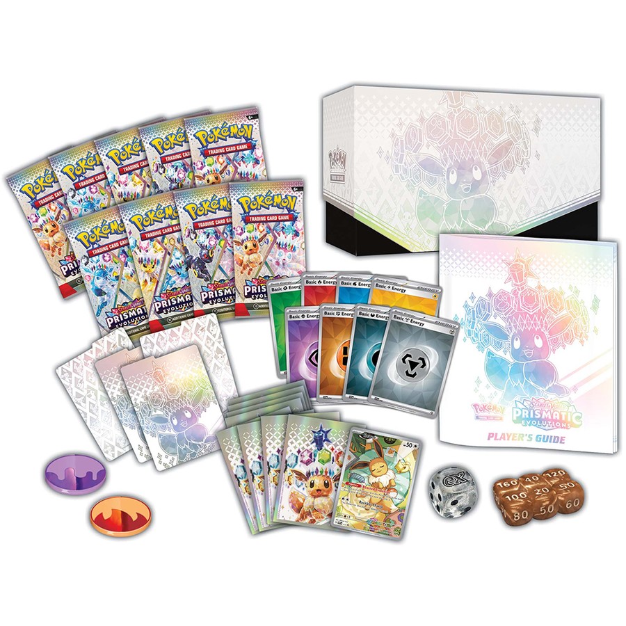 Pokemon TCG Scarlet & Violet  Prismatic Evolutions Elite Trainer Box