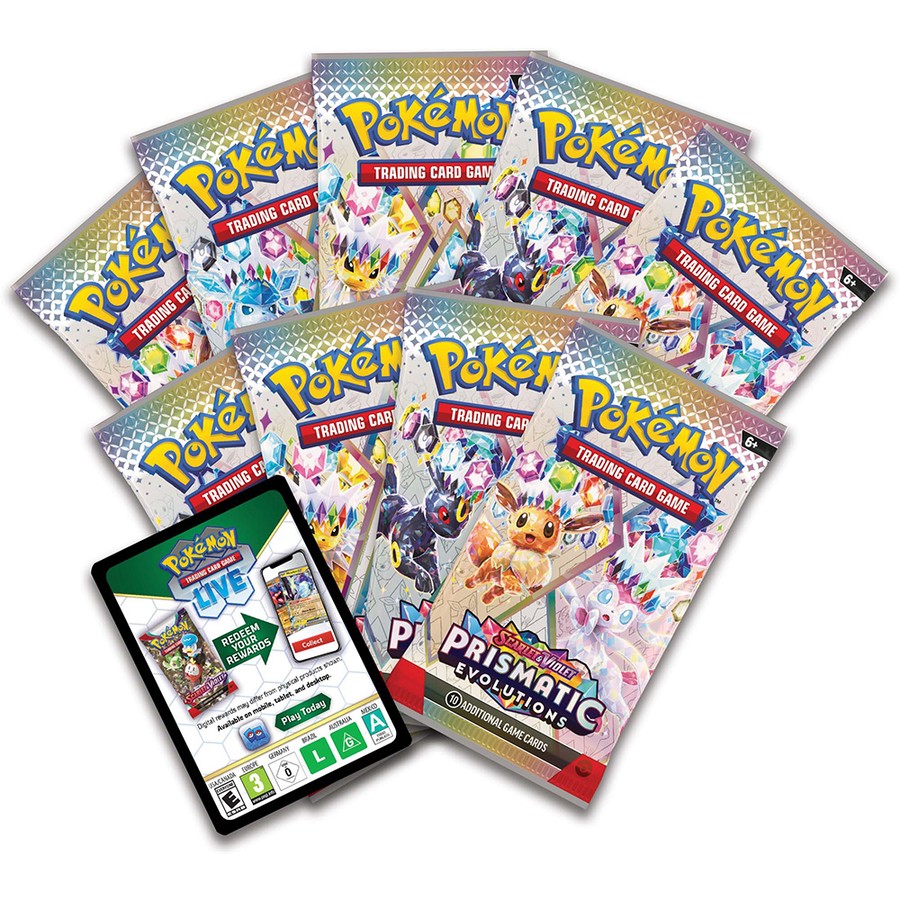 Pokemon TCG Scarlet & Violet  Prismatic Evolutions Elite Trainer Box