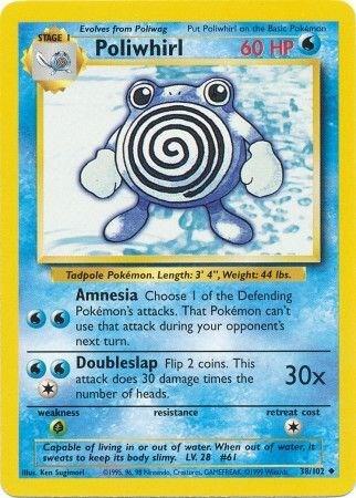 Poliwhirl 038/102 (Base Set)  - Unlimited Normal
