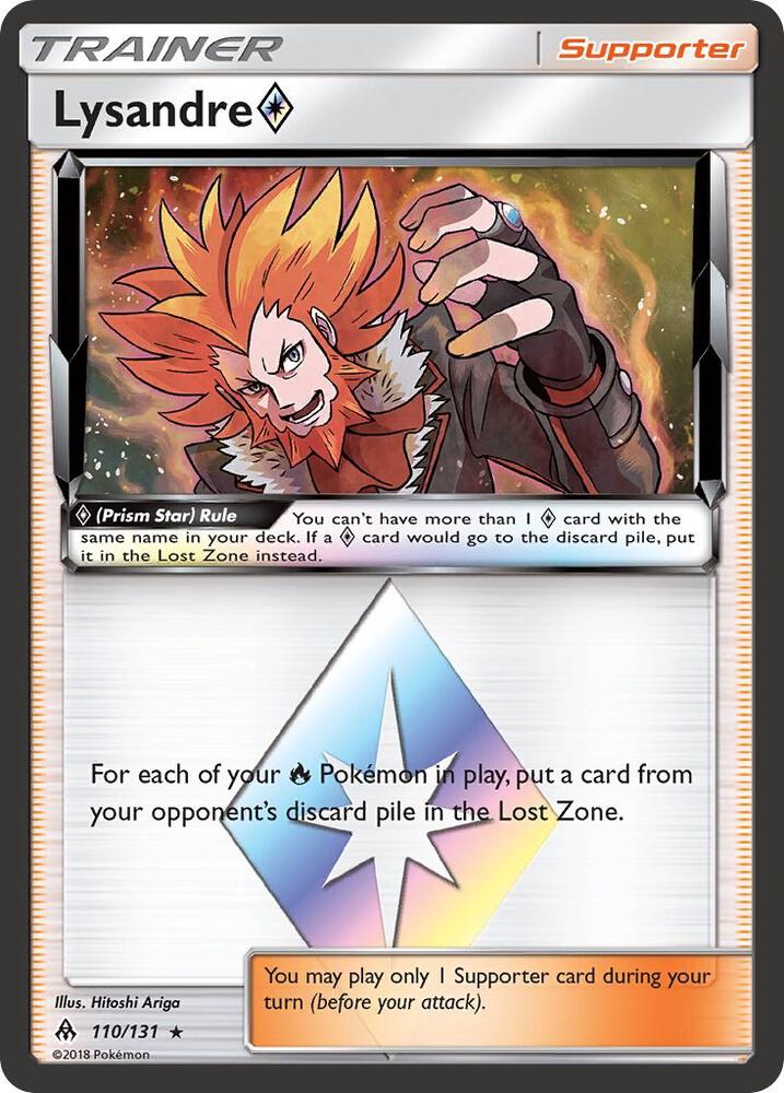 Lysandre Prism Star 110/131 (SM - Forbidden Light)  - Holofoil