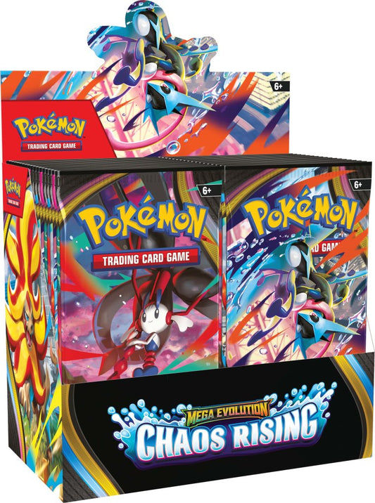 Pokemon TCG: Mega Evolution Chaos Rising Booster Box [Limit 1]