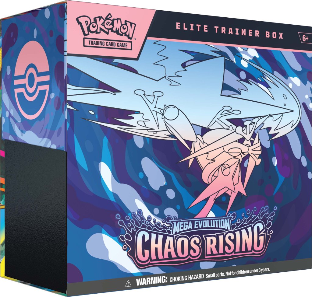 Pokemon TCG: Mega Evolution Chaos Rising Elite Trainer Box [Limit 1]