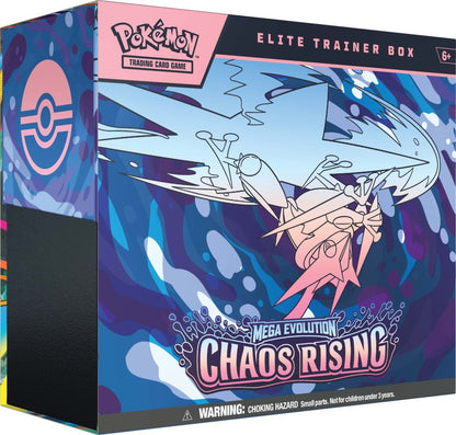 Pokemon TCG: Mega Evolution Chaos Rising Elite Trainer Box [Limit 1]