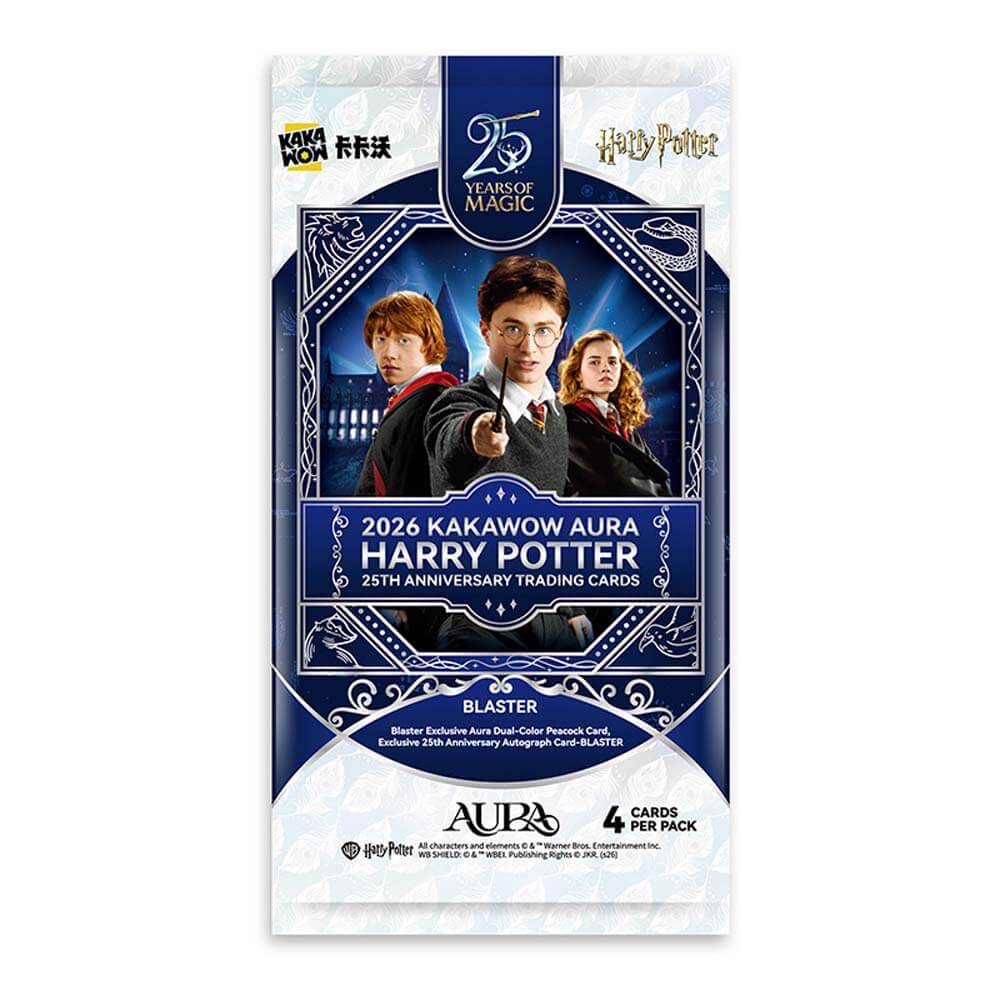Kakawow AURA Harry Potter 25th Anniversary Trading Cards Blaster