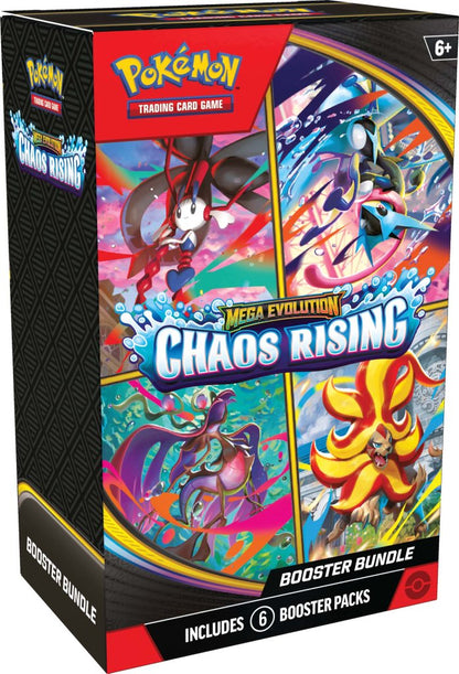 Pokemon TCG: Mega Evolution Chaos Rising Booster Bundle [Limit 1]