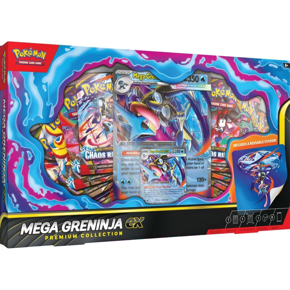 Pokémon TCG: Mega Greninja ex Premium Collection