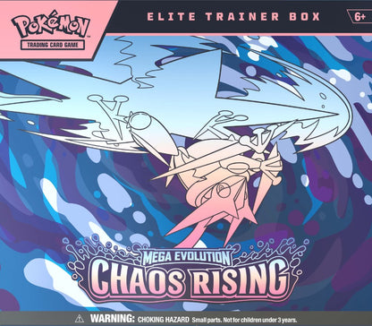 Pokemon TCG: Mega Evolution Chaos Rising Elite Trainer Box [Limit 1]
