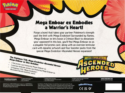 Mega Evolution—Ascended Heroes Mega Meganium ex Box, Mega Emboar ex Box, or Mega Feraligatr ex Box