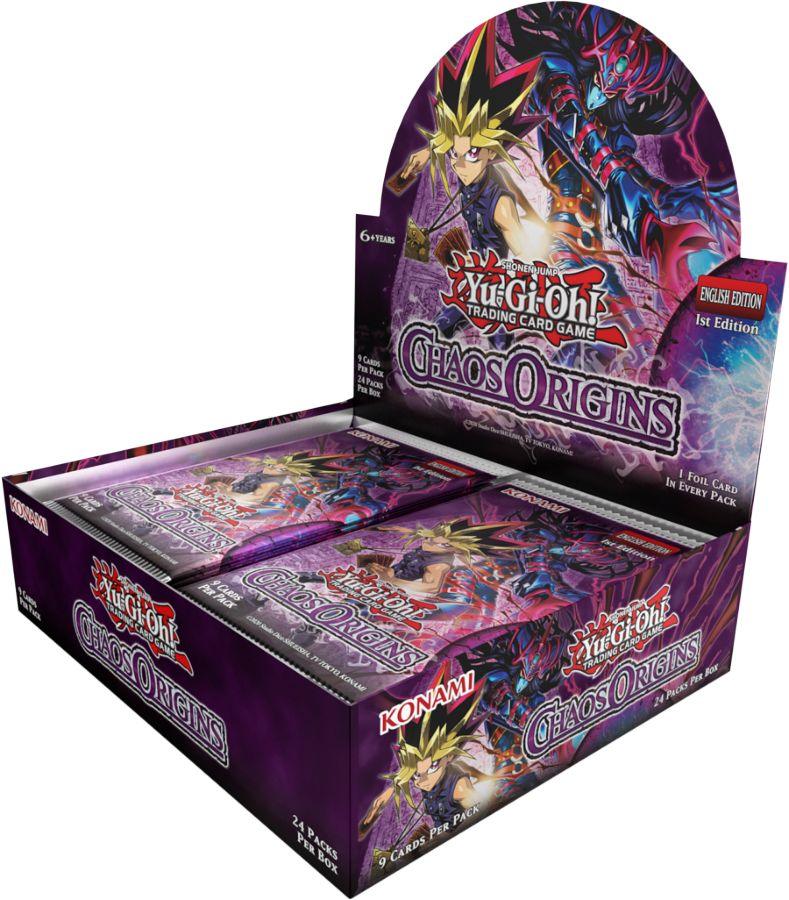Yu-Gi-Oh! TCG Chaos Origins Booster Box 1st Edition