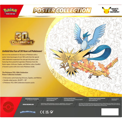 Pokemon TCG: 30th Celebration Poster Box