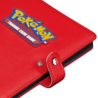 ULTRA PRO Pokémon Premium Red Snap Binder - 4 Pocket