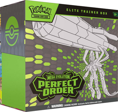 Pokemon TCG: Mega Evolution— Perfect Order ETB [Limit 1]