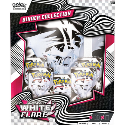 Pokemon TCG Scarlet & Violet White Flare Binder Collection