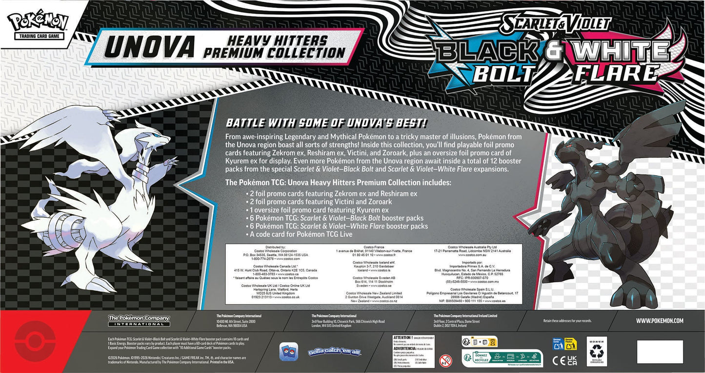 Pokemon TCG: Unova Heavy Hitters Premium Collection [Limit 1]