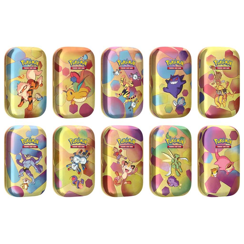 Pokemon TCG Scarlet & Violet 151 Mini Tin Sealed Case