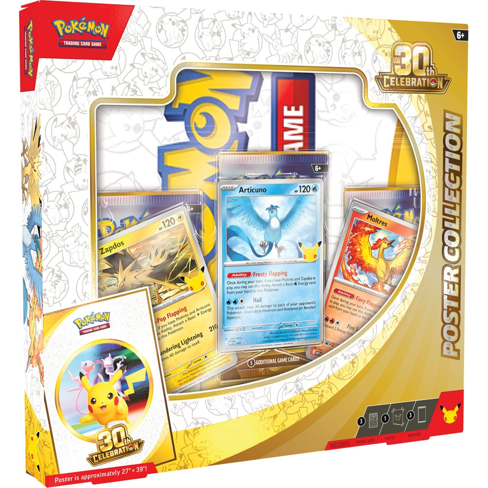 Pokemon TCG: 30th Celebration Poster Box