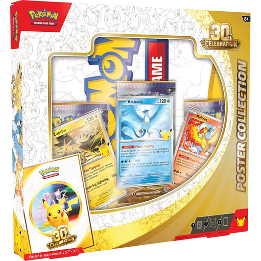 Pokemon TCG: 30th Celebration Poster Box