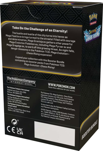 Pokemon TCG: Mega Evolution Chaos Rising Booster Bundle [Limit 1]