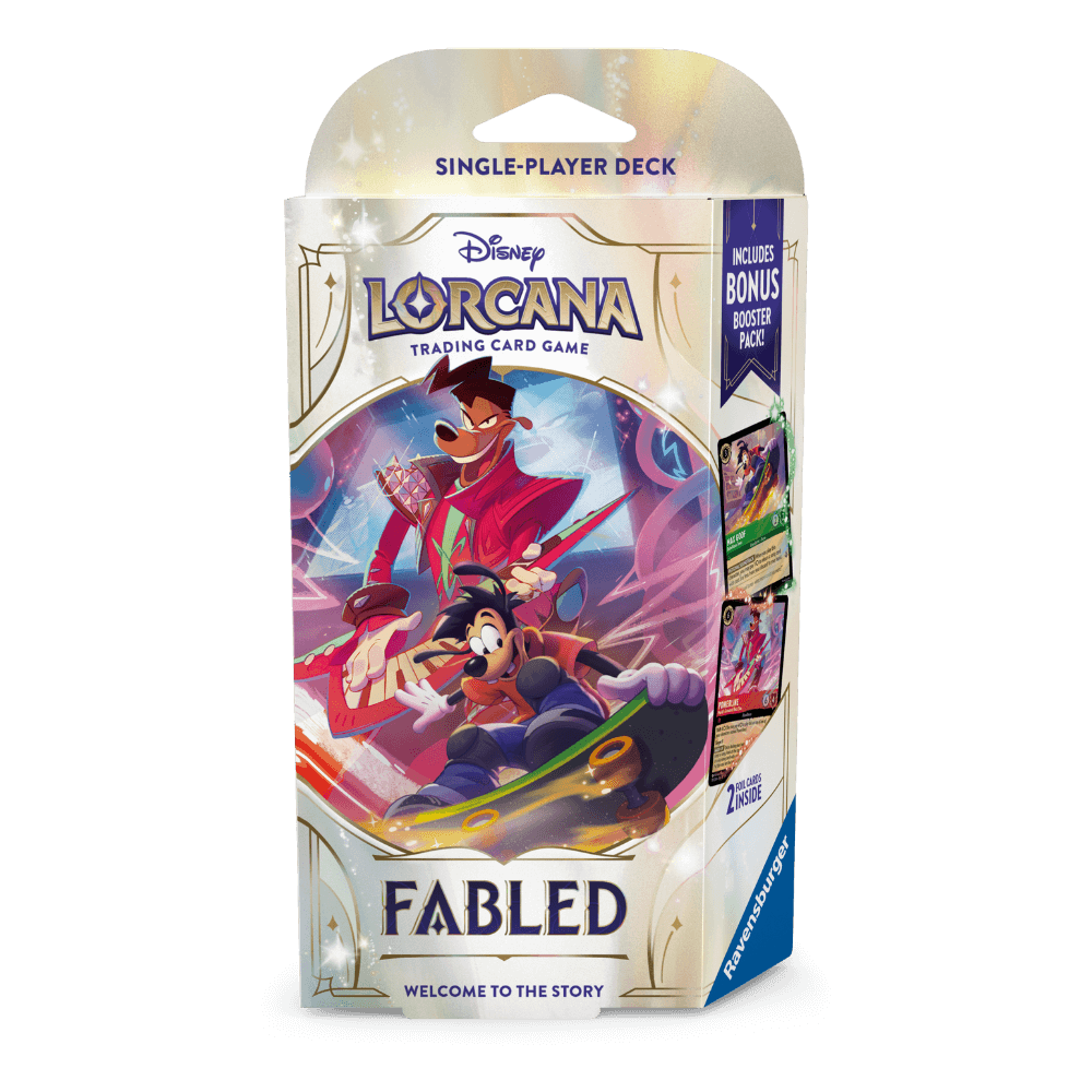 Disney Lorcana - Fabled Single Player Deck: Max Goofy & Powerline