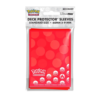Ultra Pro Pokémon TCG - Energy 65ct Deck Protector Sleeves Fire Type